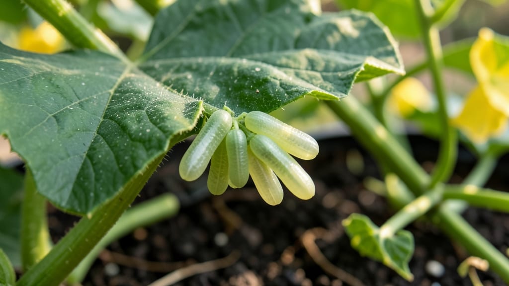 Cucumber Worm Eggs: Organic Spray Fix in 10 Minutes