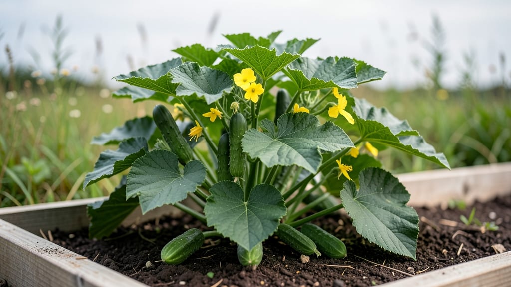 Grow Bush Cucumbers: Compact Vines, Bursting With Juicy Fruit