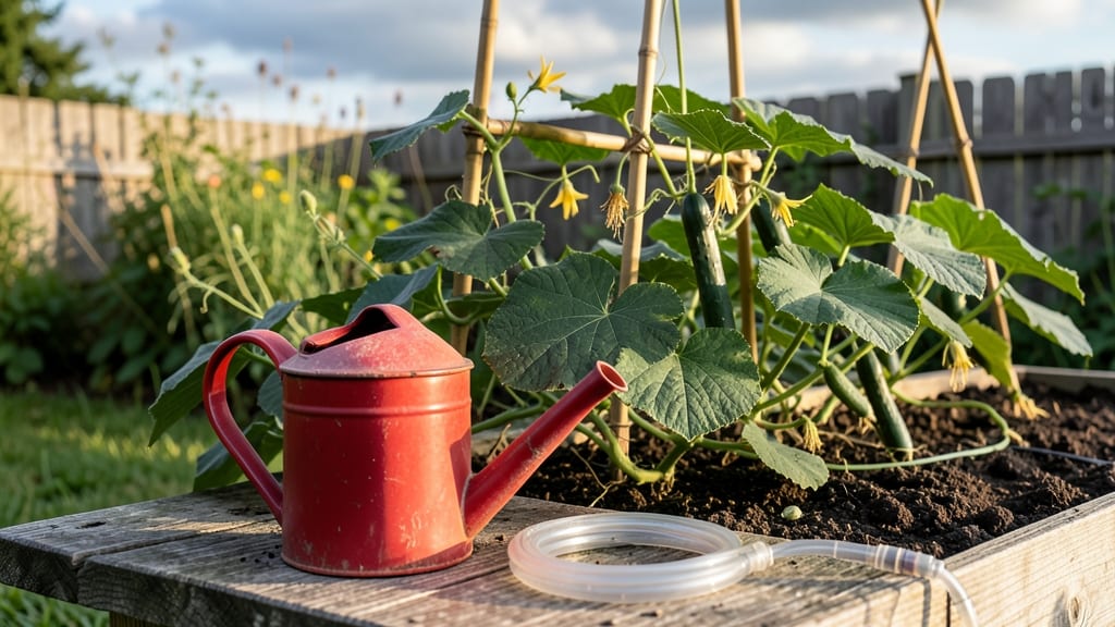 How Often Should Cucumbers Be Watered: Daily Schedule for Crisp, Bitter-Free Harvests