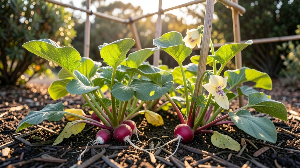 Radishes to Deter Pests Naturally