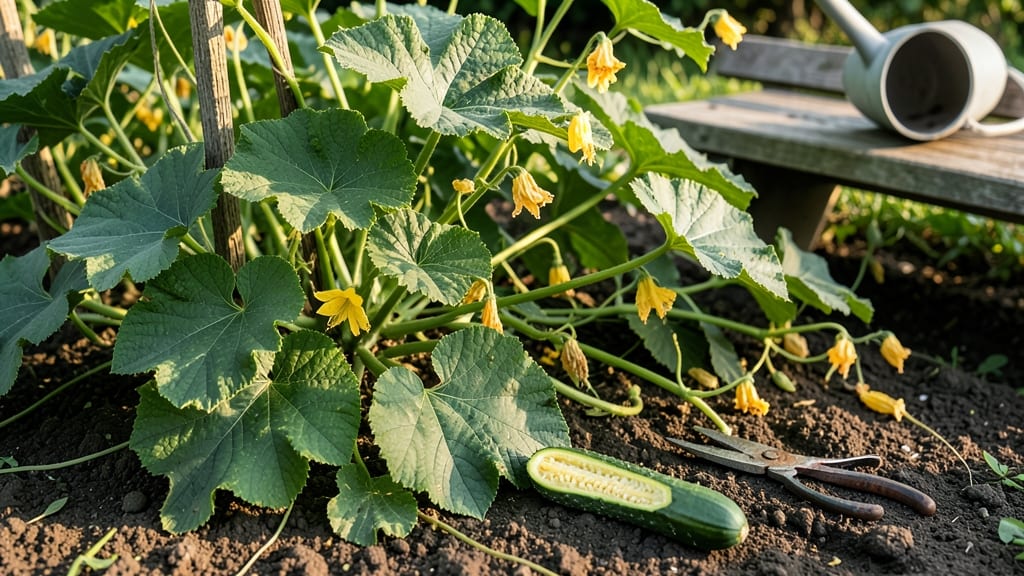 Cucumber Yellow Inside: Quick Fix for Overripe or Pests-Damaged Slices