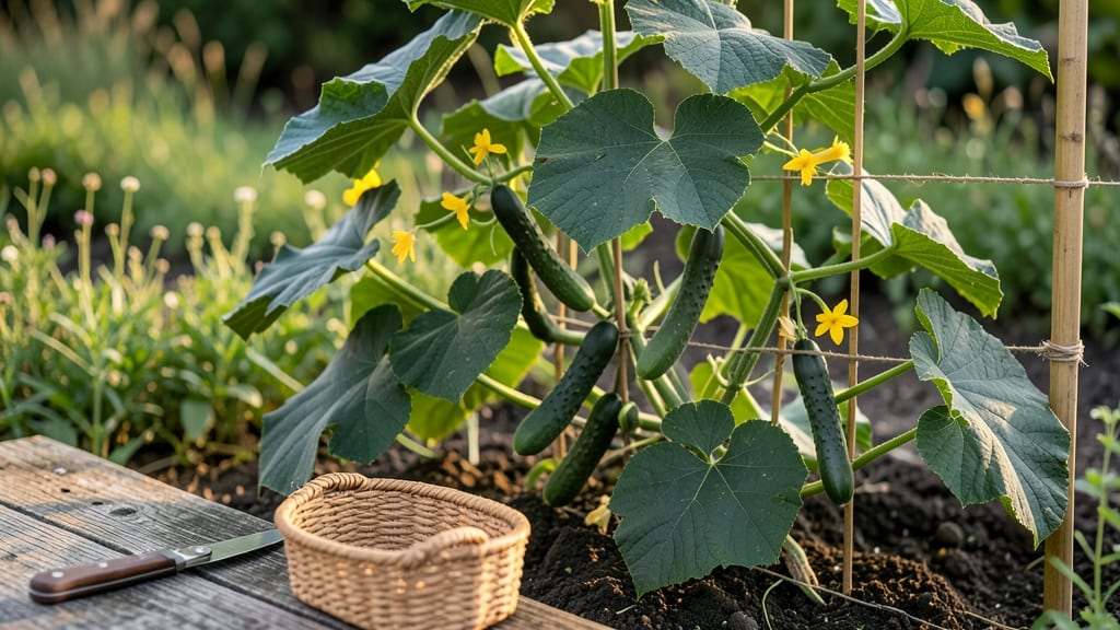 How to Know When Cucumbers Are Ready to Pick: 3 Simple Size and Color Checks
