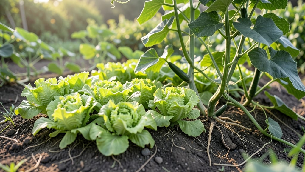 Lettuce for Shallow Root Competition