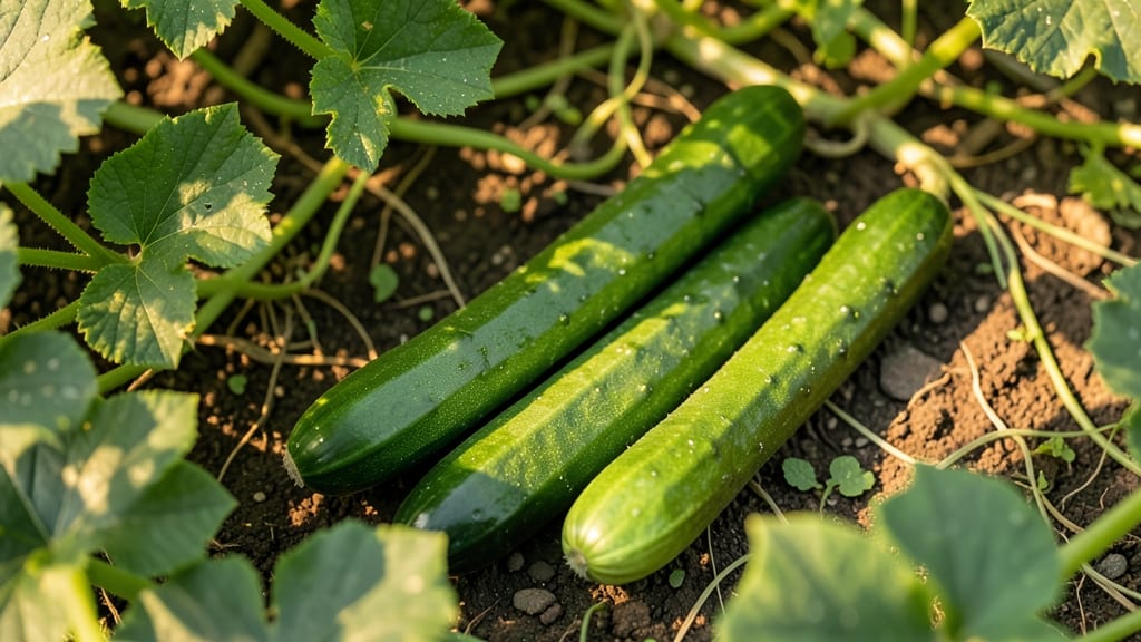 Straight Eight Cucumber for Fast Vine Growth