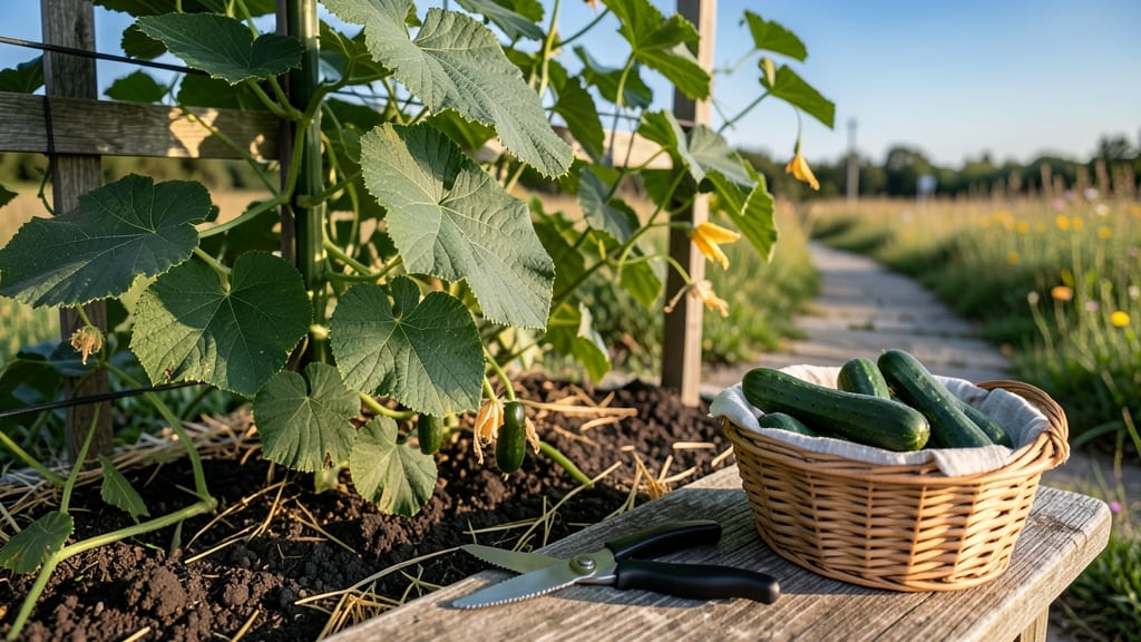 When to Pick Cucumbers for Pickling: 3 Size-Color Tests for Crunchy Results
