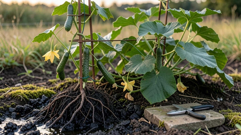 Cucumber Root Rot: Fungal Fix in 3 Stages