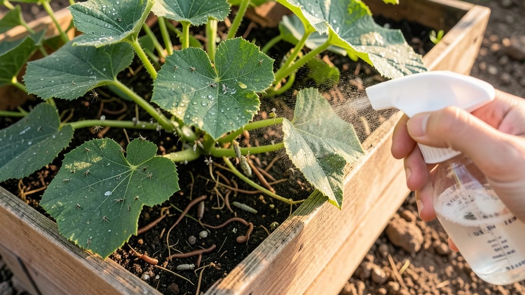 Soap Spray for Soft-Bodied Pests Like Whiteflies