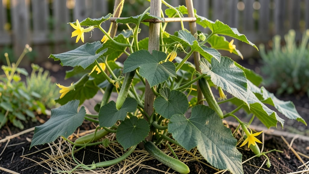 Cucumber Burpee Hybrid Recipe: Bushy Vines and Seedless Slices in 55 Days