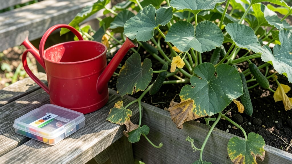 Why Are My Cucumber Leaves Turning Yellow and Crispy: 3 Quick Fixes for Reviving Your Plants