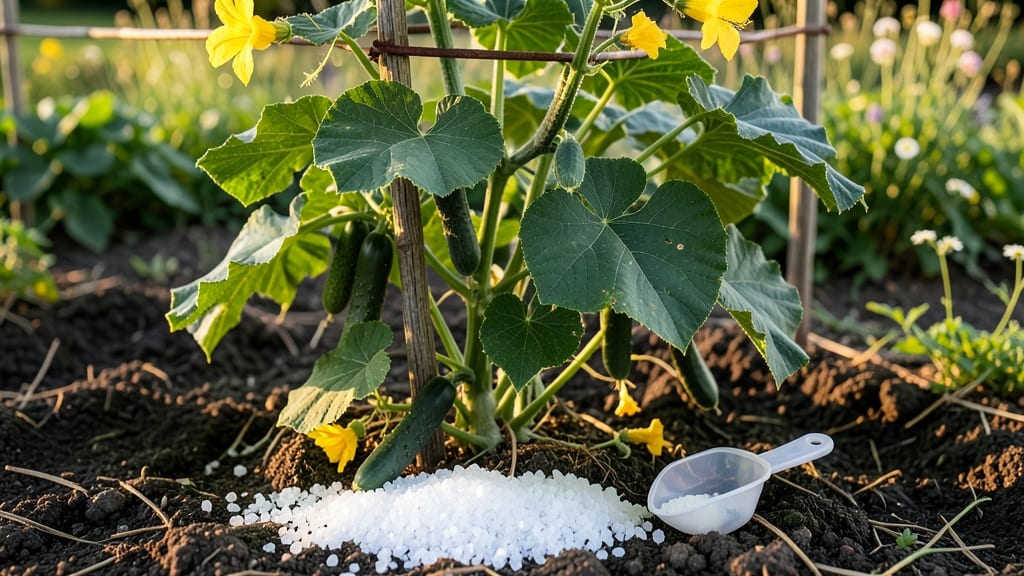 Epsom Salt for Cucumber Plants: Boost Growth and Prevent Blossom End Rot