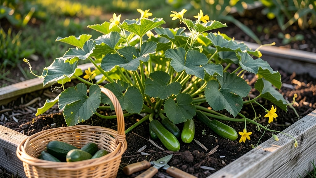 When to Pick Bush Cucumbers: 3 Signs Your Harvest Is Ready Now