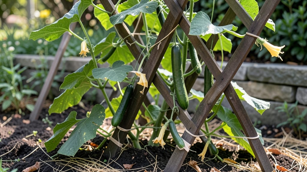 Vertical Cucumber Growing: Trellis Tricks for Bushier Vines and Bigger Harvests