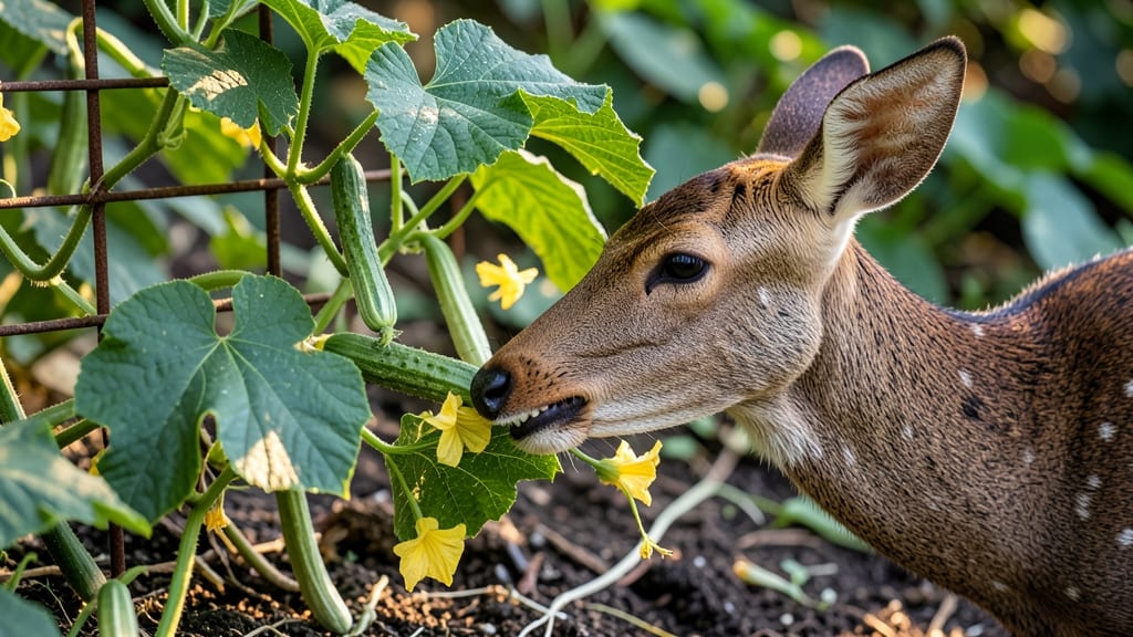 Do Deer Eat Cucumber Plants: Real Damage Signs and Prevention Tips