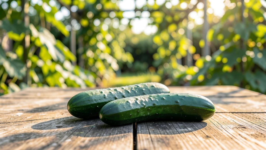 Straight Eight Cucumber: Classic Trellis Performer