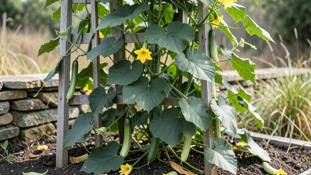 Pale Armenian Cucumber: Cold-Resistant Vines That Thrive in Cool Climates