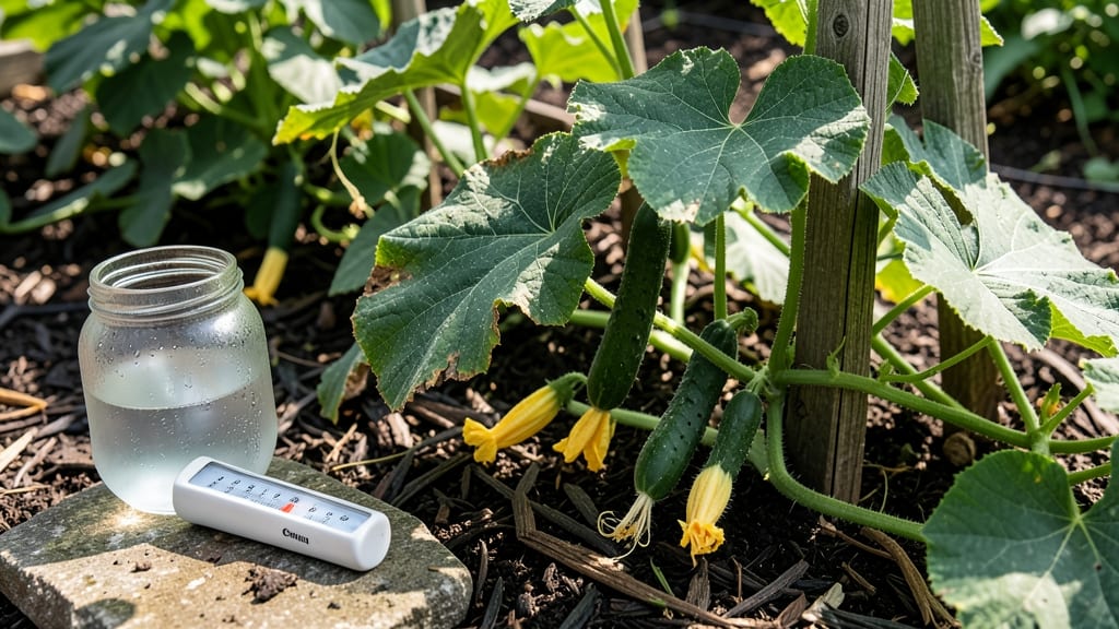 How Cold Is Too Cold for Cucumber Plants: Exact Temperature Thresholds and Survival Tips