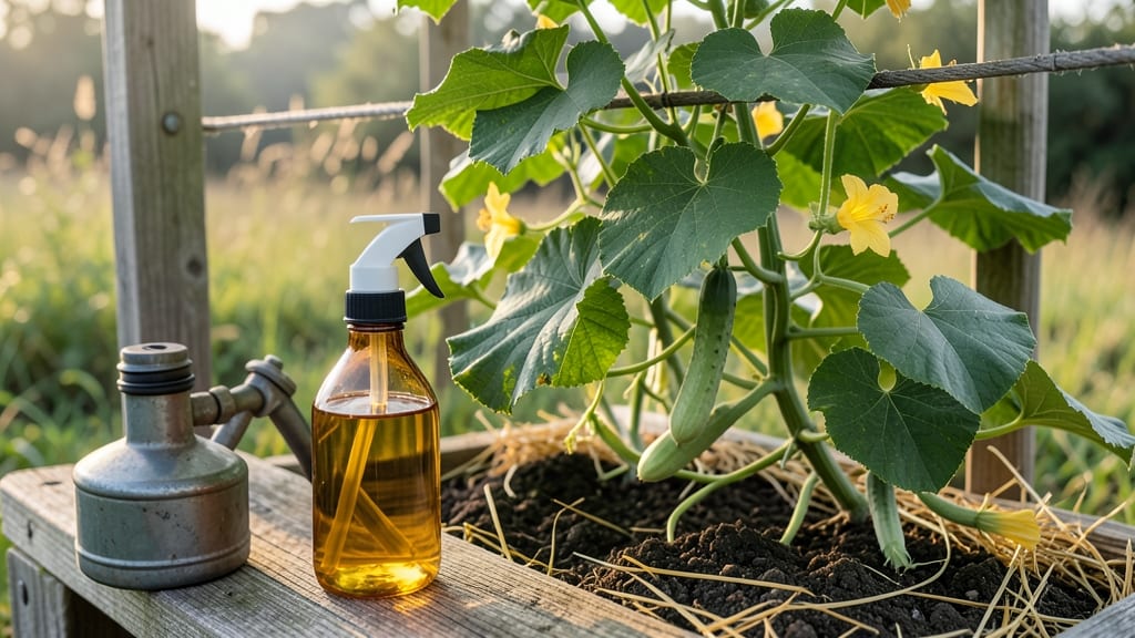 Liquid Fertilizer for Cucumber Plants: Foliar Feed Schedule for Faster Growth