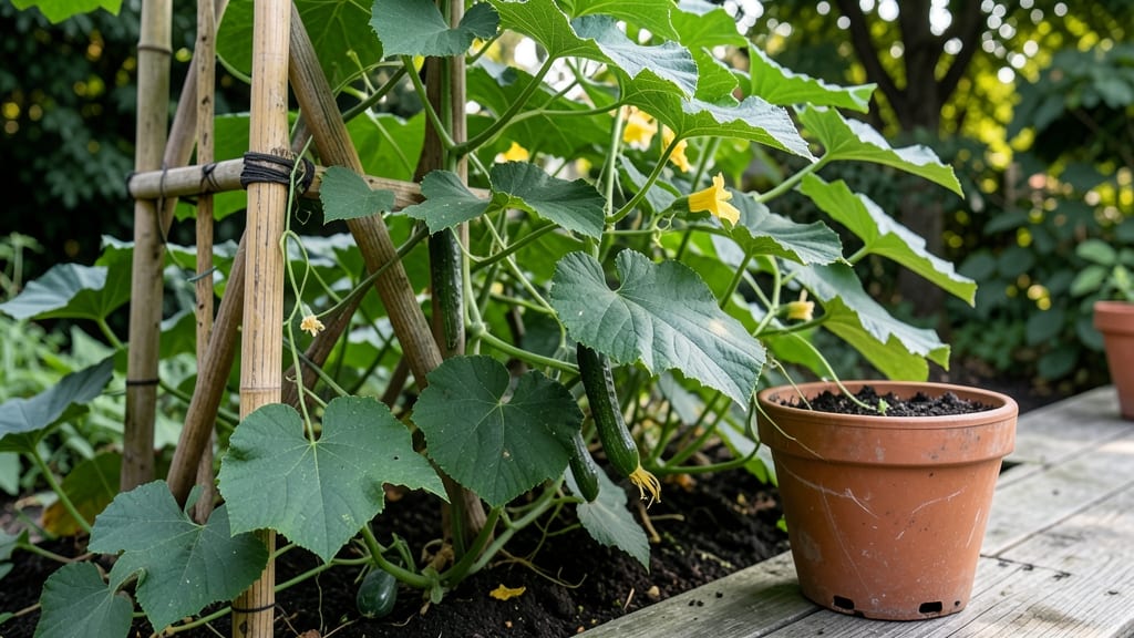 Can Cucumbers Be Grown in Pots: Compact Varieties for Balcony Harvests