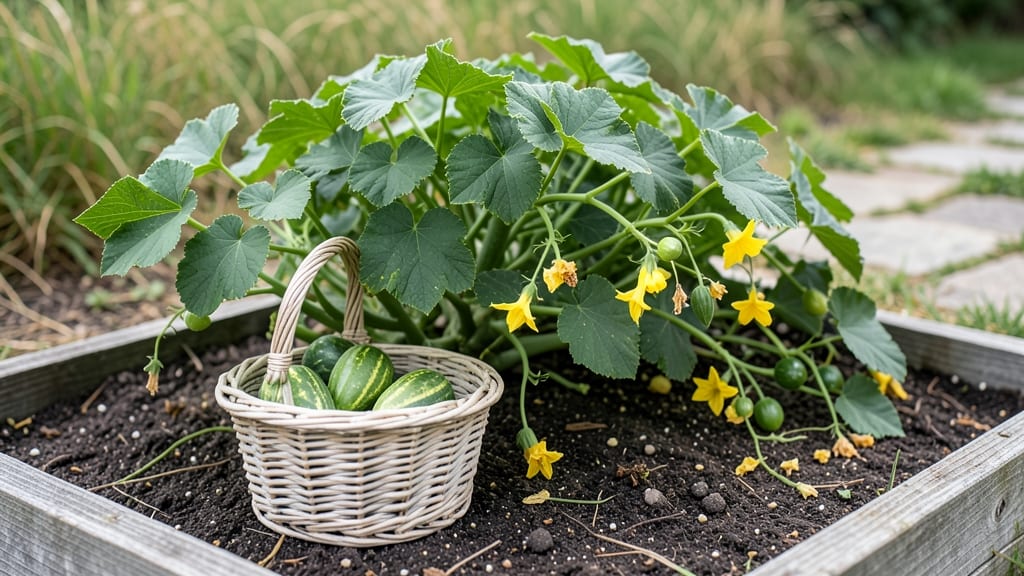 Mini Watermelon Cucumber Growing Guide: Compact Vines for Balcony Harvests