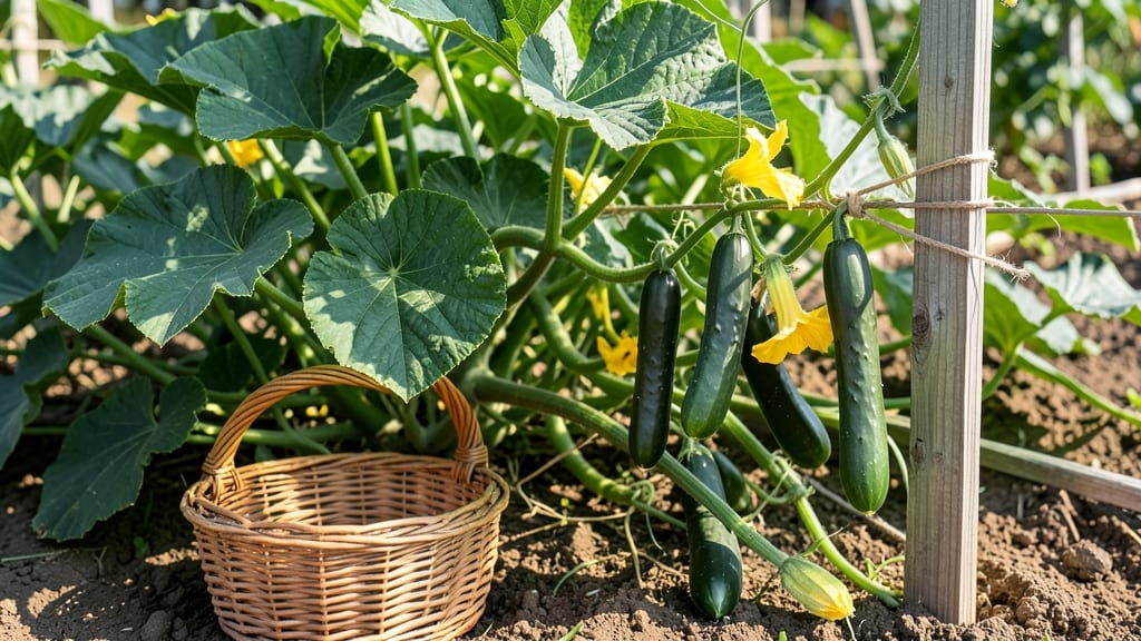 Burpless Cucumber Sizes: Pole-Friendly Varieties for Compact Gardens