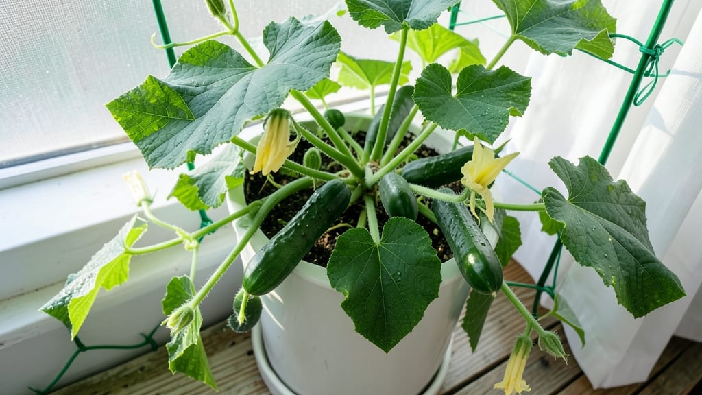 Diva Cucumber: Parthenocarpic Wonder for Containers
