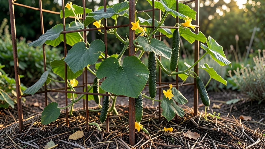 Armenian Cucumber Plants Growing: Fast-Germinating Vines for 55-Day Harvests