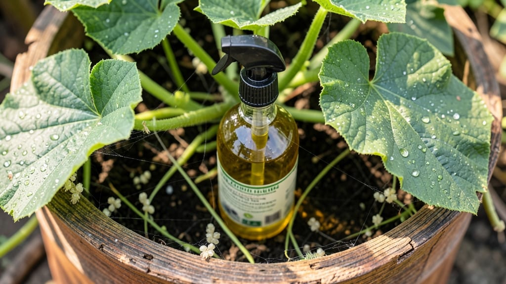 Neem Oil Spray for Aphids and Spider Mites