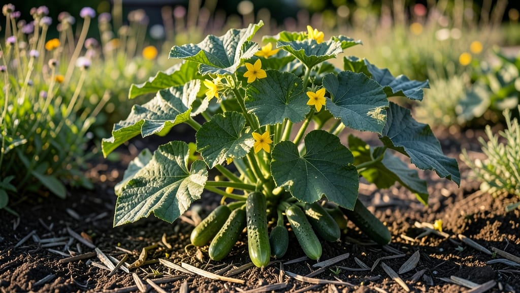 Bushy Cucumber Plants: Trellis-Friendly Varieties for Compact Gardens