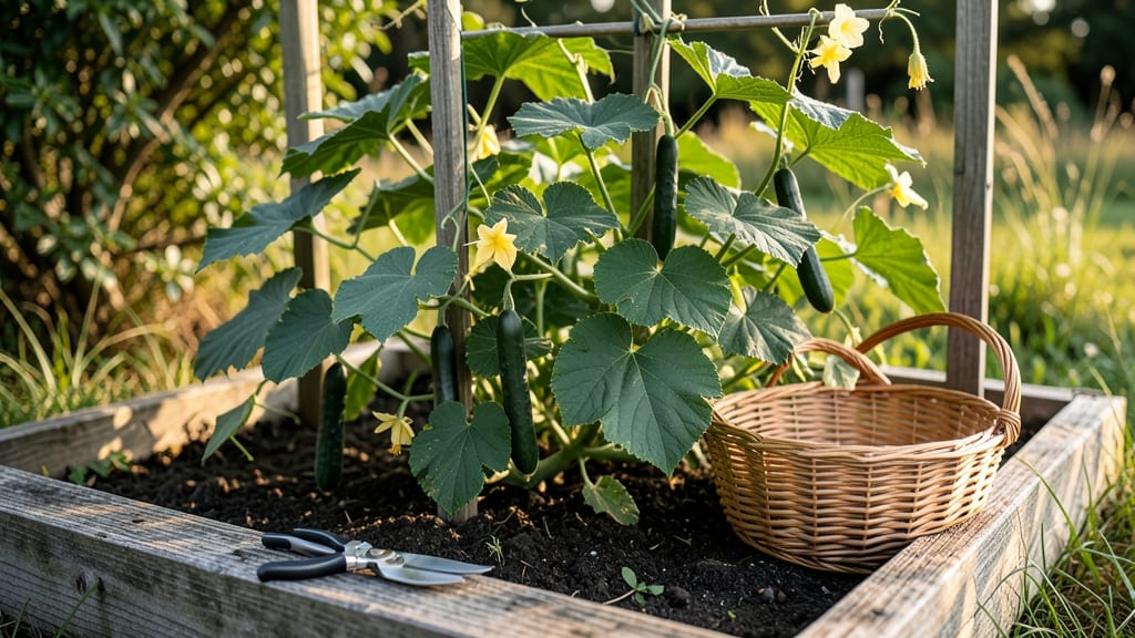 When to Pick Burpless Cucumbers: 3 Signs for Crunchy, Seedless Slices
