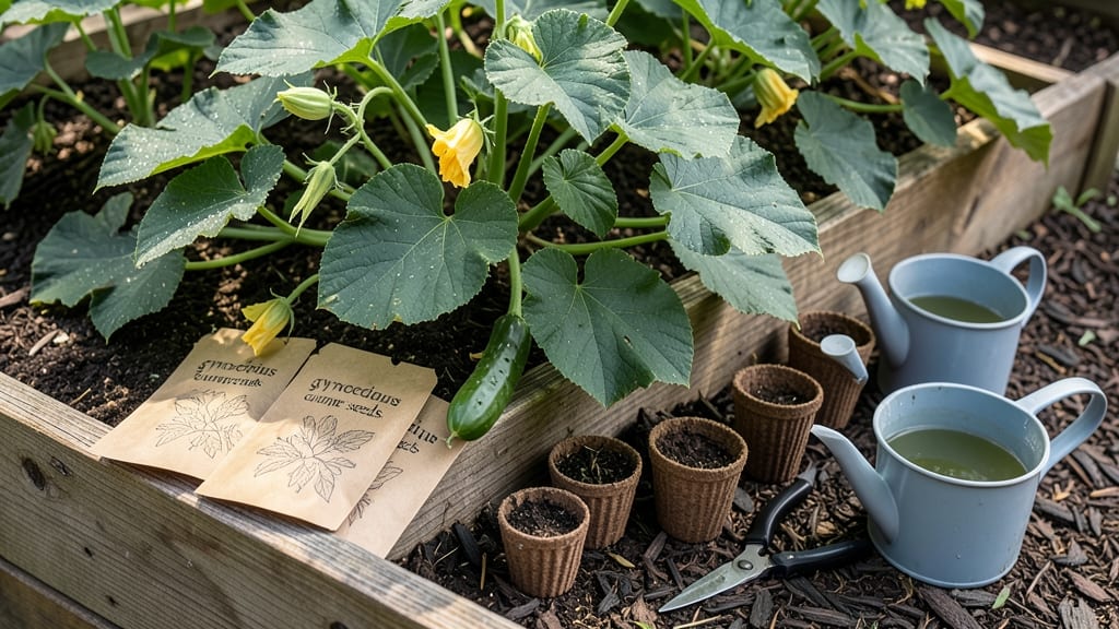 Gynoecious Cucumber Seeds: Female-Focused Harvests in 50 Days
