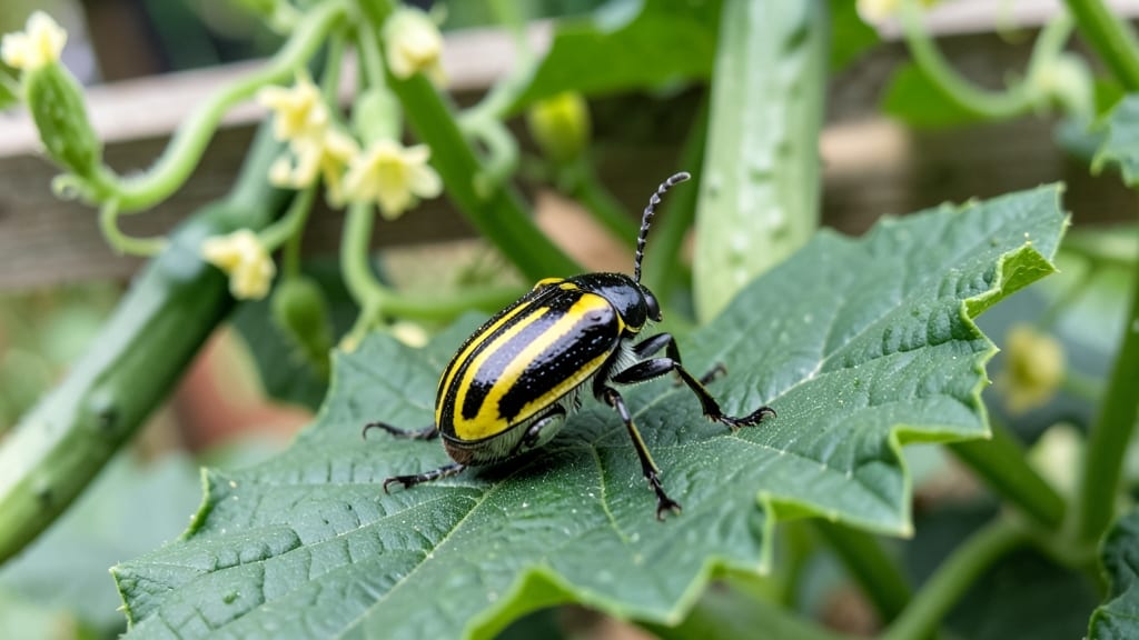 Getting Rid of Cucumber Beetles: Row Cover Barrier for Instant Protection