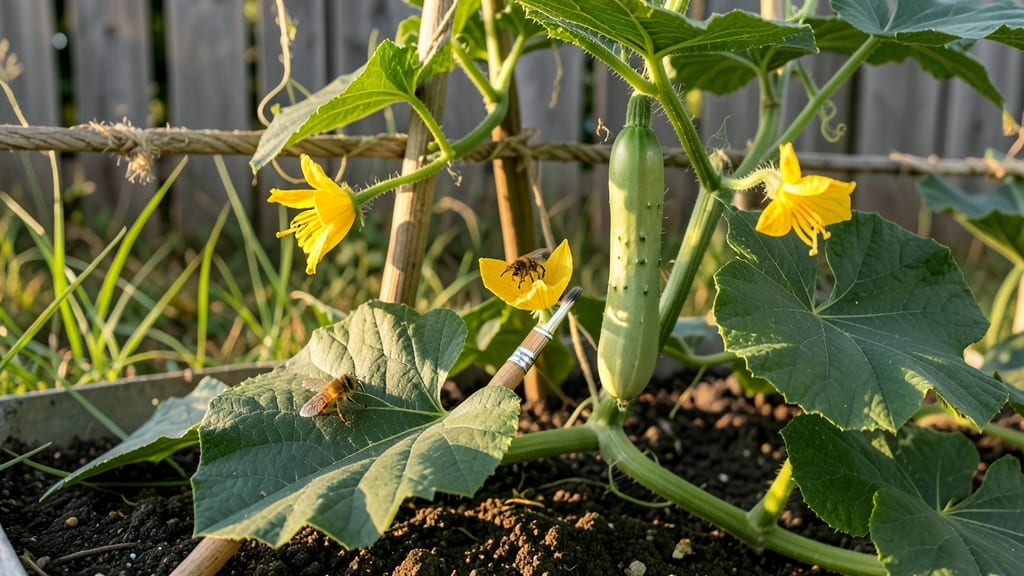 How to Pollinate Cucumbers: Hand-Pollination Tricks for Bigger Harvests
