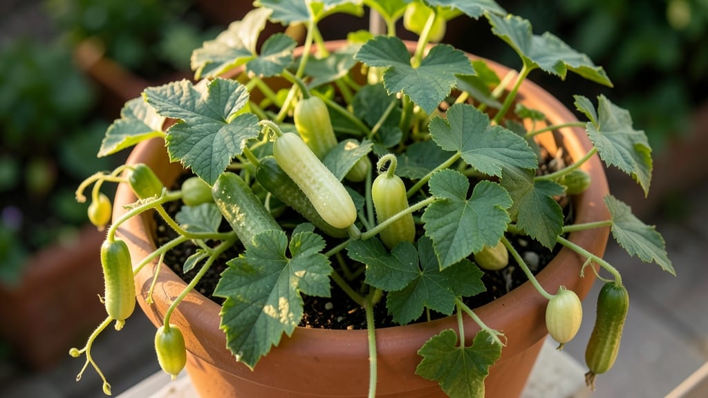Lemon Cucumber Seedless Variety