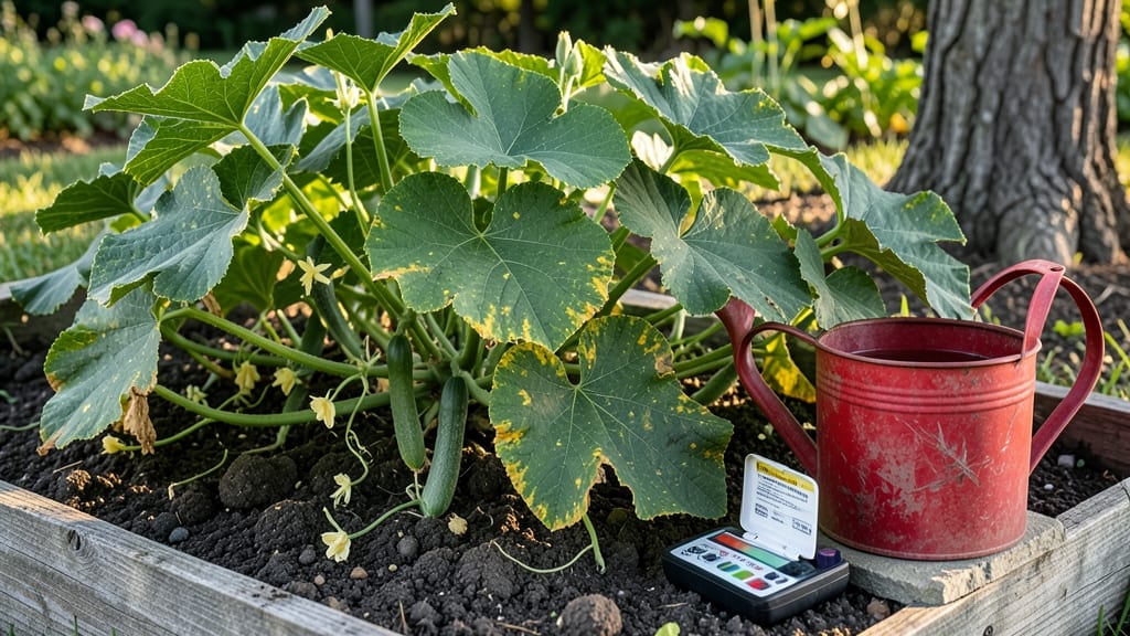 Cucumber Plant Leaves Turning Yellow: Quick Fixes for Nutrient Deficiency & Overwatering
