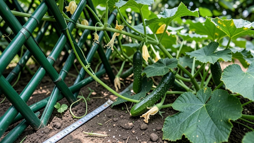 How Tall Will Cucumbers Grow: Trellis vs. Bush Varieties and Space Needs