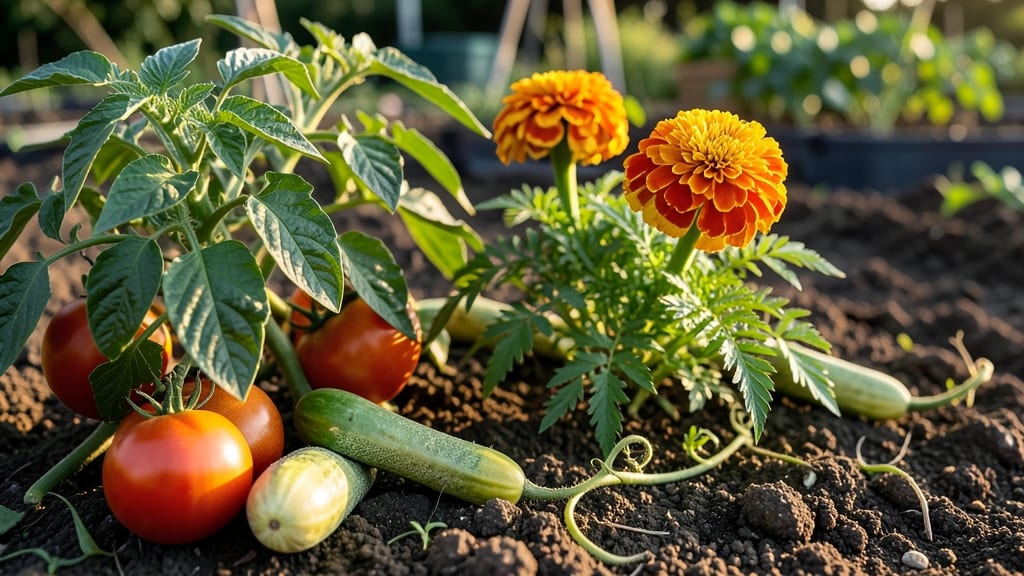 Marigolds For Pest-Free Soil