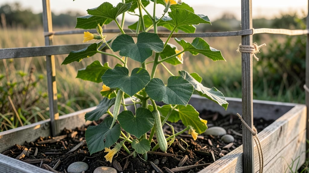 How to Train Cucumber Plants: Vertical Growth Hacks for Compact Gardens