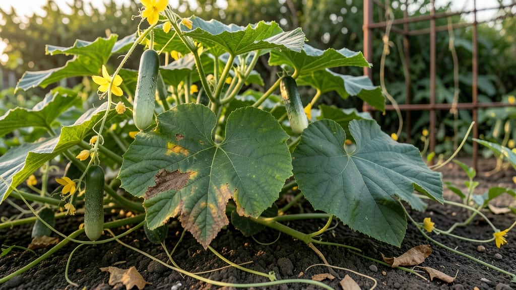 Cucumber Plant Diseases Pictures: Visual Guide to Spotting 12 Common Fungal Issues