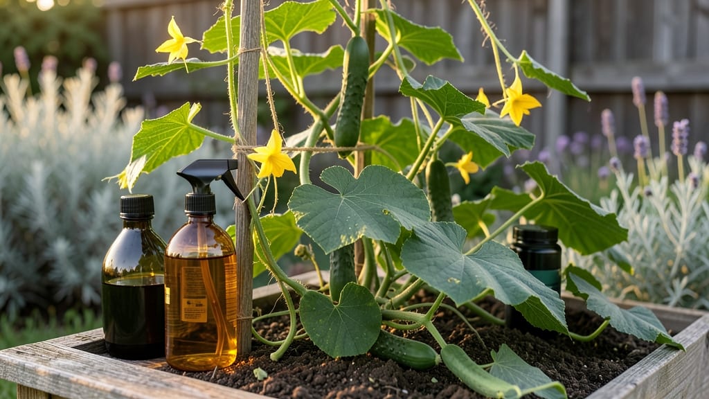 Neem Oil for Cucumber Plants: Pest-Free Vines in 24 Hours