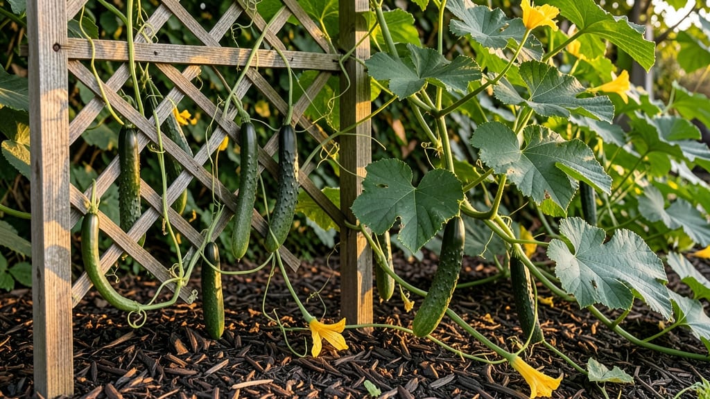Giant Armenian Cucumber Growing Guide: Pole-Trained Abundance in 55 Days