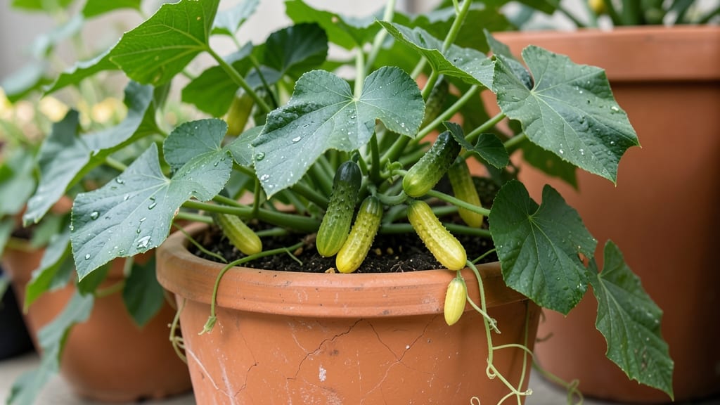 Slicing Cucumbers for Containers