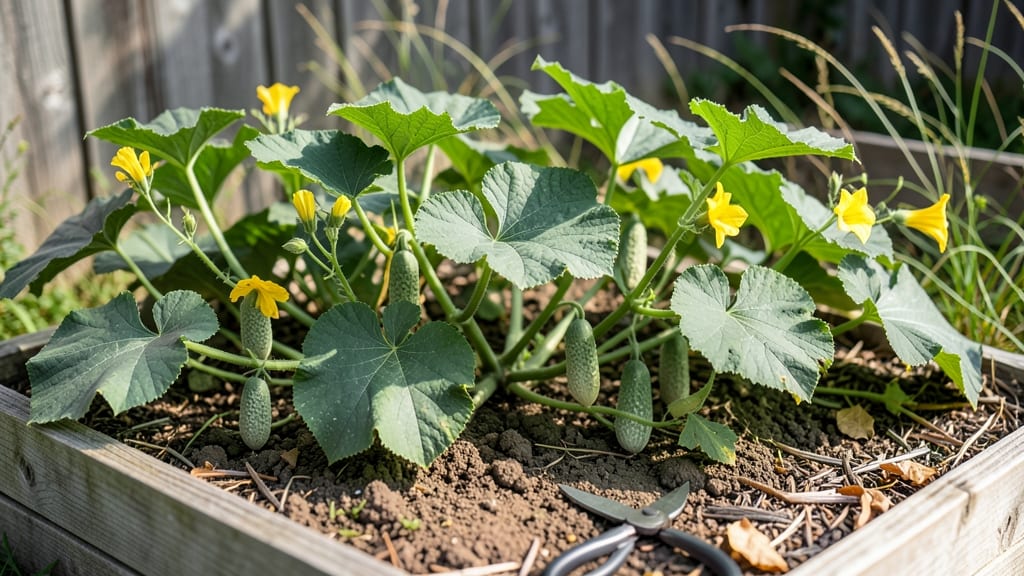 Dragon Egg Cucumber Growing Guide: Pole-Trained Abundance in 55 Days