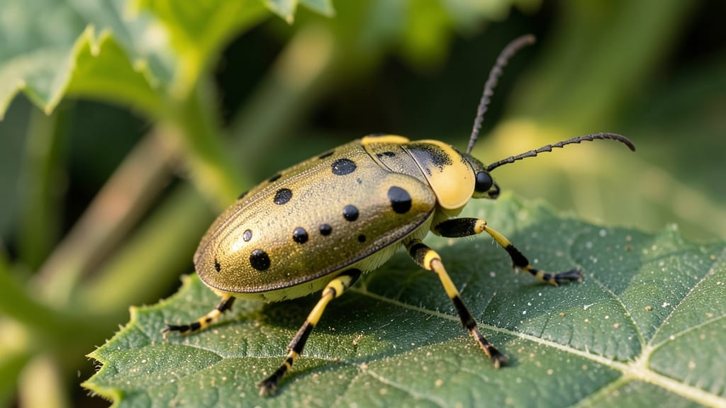 Western Spotted Cucumber Beetle: Neem Oil Spray for Organic Pest Control