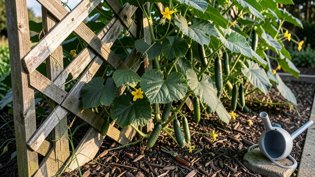 Growing Cucumbers Pictures: Visual Guide to Thriving Vines and Bountiful Harvests