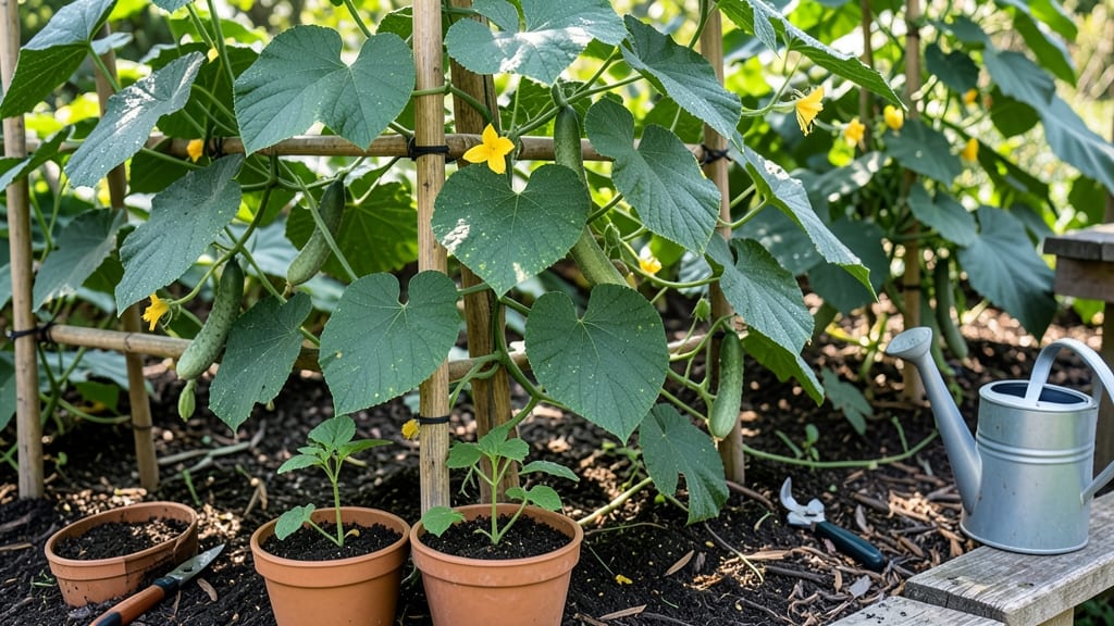 When to Plant Cucumbers in NJ: Soil Temperature Triggers for Strong Starts