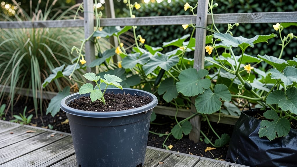 How Many Cucumber Plants Per 10-Gallon Bucket: Spacing Rules for Bush vs Vining Varieties