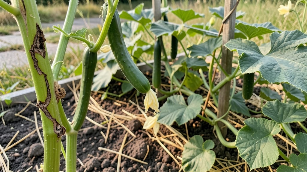 Cucumber Stem Problems: 5 Quick Fixes to Save Your Plants