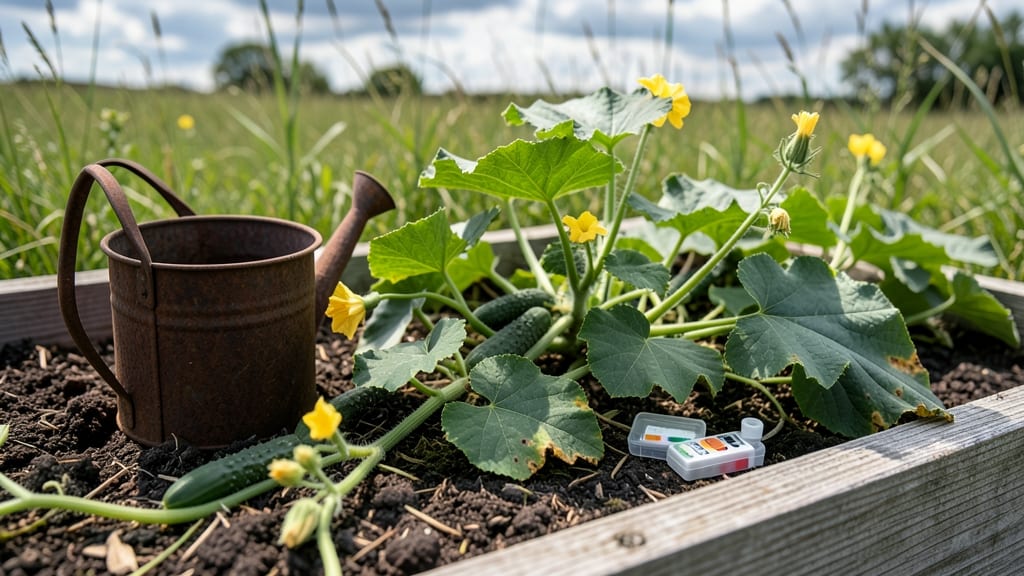Cucumber Leaves Turning Yellow: 5 Common Causes and Fixes