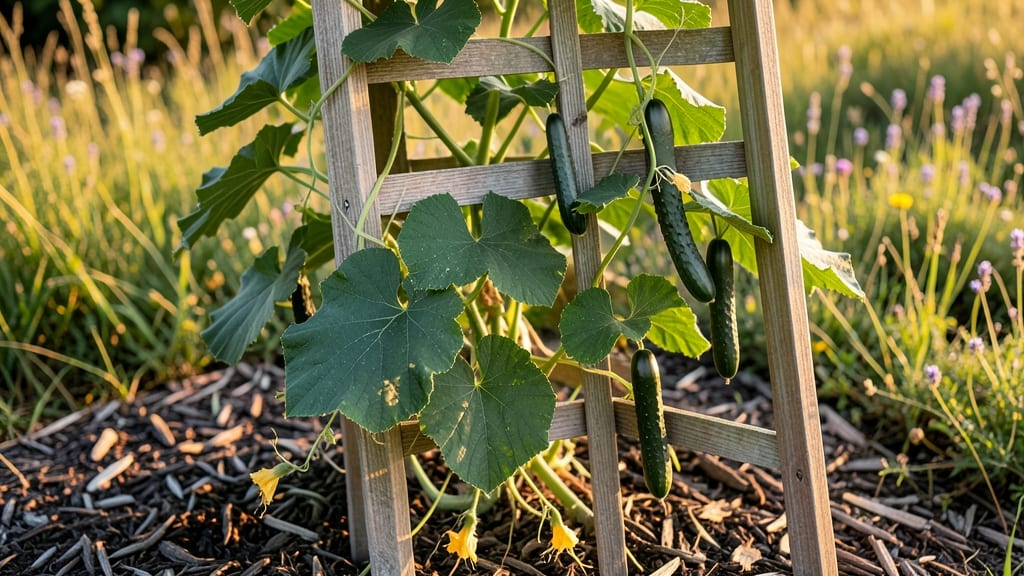 Jade Maiden Cucumber Seeds: Pole-Trellis Growers' Fastest Harvest in 55 Days