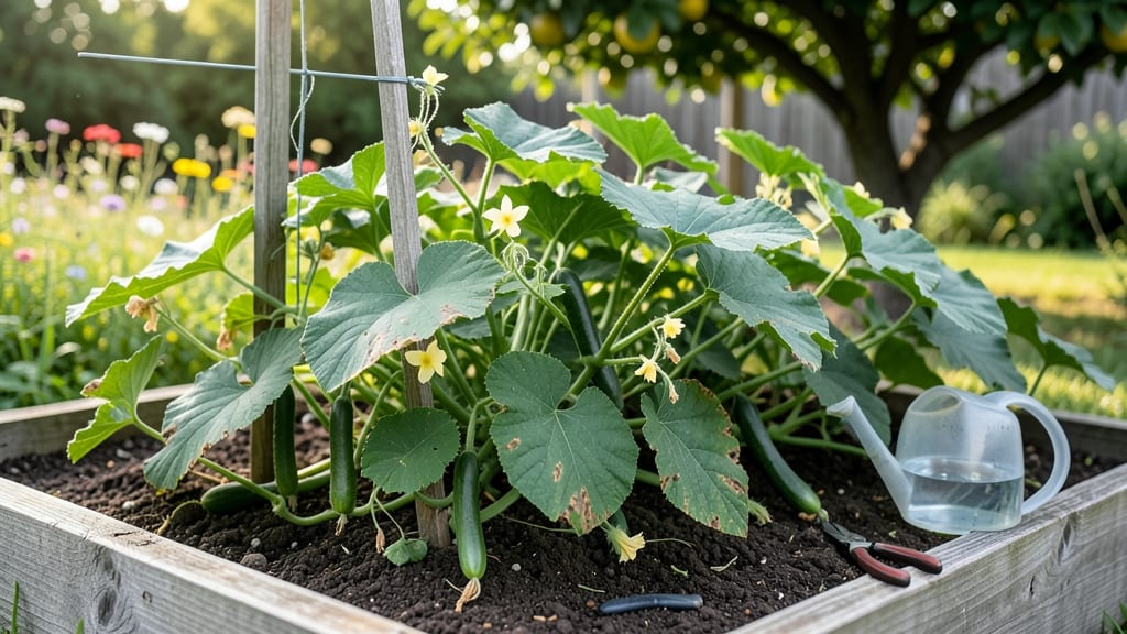 Brown Lines on Cucumbers: Fungal Spots Cure in 3 Simple Steps